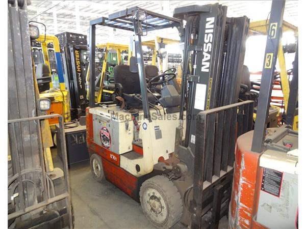 Nissan forklift model cwp02l25s #9