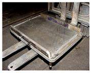 20" WIDTH 30" LENGTH Clausing CAST IRON w/PRECISION GROUND TOP DRILL TABLE, w/CO