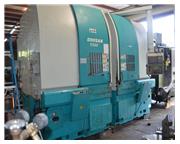 2002 DOOSAN V550T TWIN SPINDLE VERTICAL TURNING CENTER WITH FANUC SERIES 18