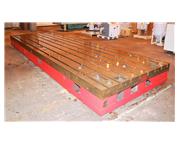Floor Plate, T-Slotted  78" x 236" x 15.75" Cast Iron Constr