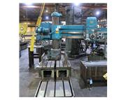 5' Arm Lth 11" Col Dia Carlton 1A RADIAL DRILL, Box Table,Power Elevation  Clamping,#
