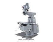 10" Table 54HP Spindle Acra LCTM1 VERTICAL MILL, 3 HP, 60~4,500 RPM, R-8 or #30NST