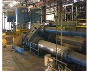 12,500 ton Loewy Water Hydraulic Extrusion Press w/Piercing Mandrel System