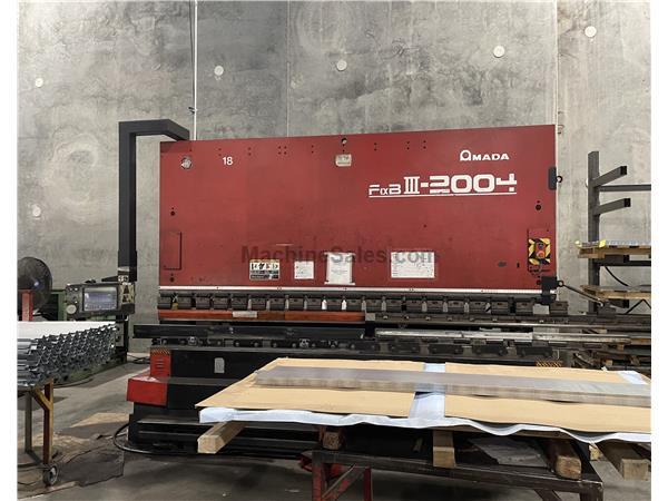 2000 - 220 Ton Amada FBD-2004NT CNC Press Brake