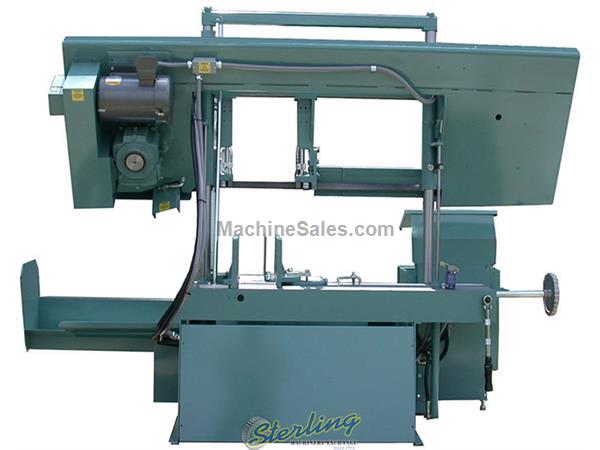 16&quot; x 30&quot; Brand New W.F. Wells Semi-Automatic Horizontal Heavy Duty Twin Post Bandsaw *AMERICAN MADE*, Mdl. F-1630-1, 1-1/4&quot; Bi-Metal Blade, Carbide G