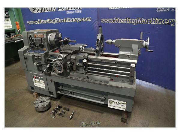 17&quot; X 40&quot; Used Webb Gap Bed Engine Lathe (Heavy Duty), Mdl. 17GX40, 3 Jaw Chuck, Tail Stock, Work Lamp, Quick Change Tool Post, Threading, #A7312