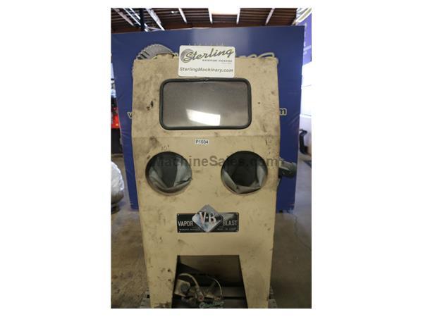 30&quot; X 30&quot; Used Vapor Blast Portable Blast-Cleaning Cabinet With Dust Collector, Mdl. DFH3030, Gloves, ( 5 ) Air Blast Nozzles, GUN, #P1034 *SPECIAL PR