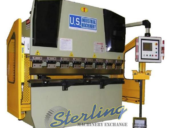 250 Ton x 13' Brand New U.S. Industrial Hydraulic Press Brake with Front Operated Power Back Gauge & Power Ram Adjust, Mdl. USHB250-13HM, Power Front