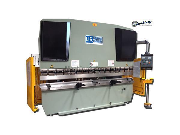 200 Ton x 13' Brand New U.S. Industrial CNC Hydraulic Press Brake, Mdl. USHB200-13, CNC 2-Axis Color Graphic Control, CNC Controlled Mechanical Auto C