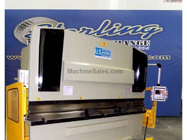 330 Ton x 13' Brand New U.S. Industrial CNC Hydraulic Press Brake, Mdl. USHB330-13, CNC 2-Axis Color Graphic Control, CNC Controlled Mechanical Auto C