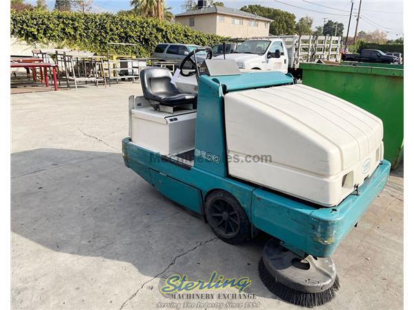 6600 sweeper Used Tennant Rider Power Sweeper (Only 660 Hours) Propane Power Operated Industrial Cleaning Machine Rideable (Great for Schools and Larg