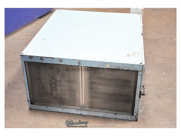 2500 CFM Used Tepco Industrial Air Cleaner Smog Eater, Mdl. 2500B, Cell & Ionizer Assemblies, Fan, Housing Cabinet, #A3497