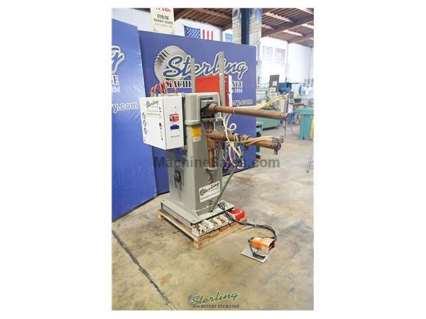 50 KVA x 33&quot; Used Standard Spot Welder With Microprocessor Control, Mdl. AR3-30-50, Janda 105 Microprocessor Control, Unitrol Soft Touch System, Foot