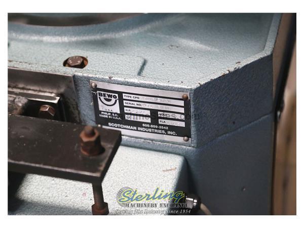 13 - 1/2&quot; Used Scotchman (NON-FERROUS, Circular Cold Saws) (For Cutting Aluminum, Brass, Copper, Plastics) High Speed, Mdl. CPO 350 NFPKPD, (1) Horizo