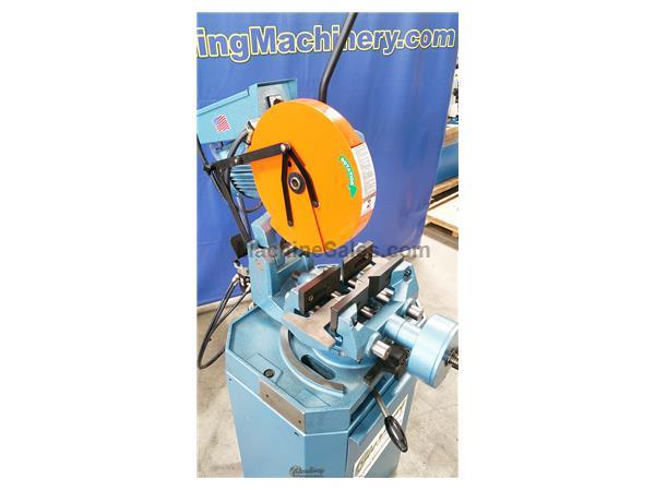 13 - 1/2&quot; New Scotchman (NON-FERROUS, POWER VISE AND MANUAL DOWN FEED) Circular Cold Saw (For Cutting Aluminum, Brass, Copper, Plastics), Mdl. CPO 350