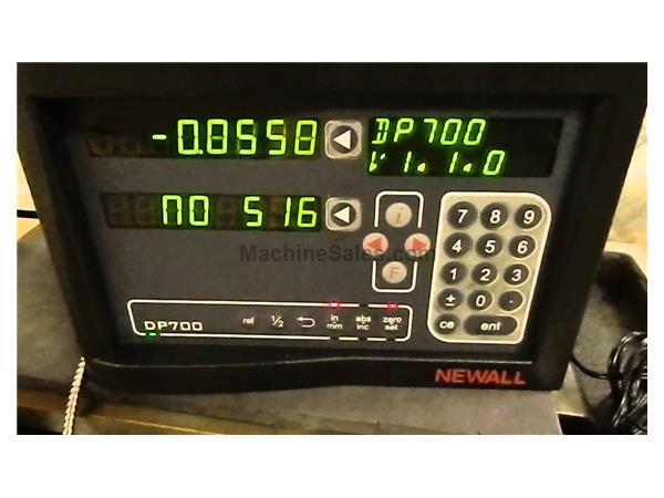 50&quot; Brand New Newall 2 Axis Digital Readout Lathe Packages, Mdl. DP700, DP700 Digital Readout Display 2 Axis, Microsyn 2G 10╡m On Cross Slides With 10