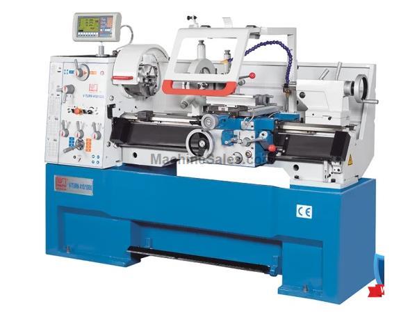 39&quot; X 15&quot; Brand New Knuth Vertical CNC Lathe, Mdl. V-Turn 410/1000, 3-axis position indicator, X.pos 3.2 VC, 4-jaw face plate chuck Ø 10 inch, Face pl