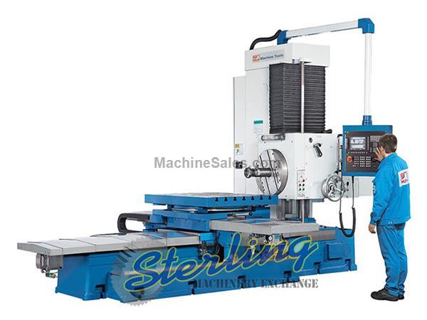 35&quot; x 35&quot; x 24&quot; Brand New Knuth Horizontal Drilling and Milling Table Type Boring Mill Machine, Mdl. BO 110 CNC, 3 Axis Position Indicator, Tailstock,