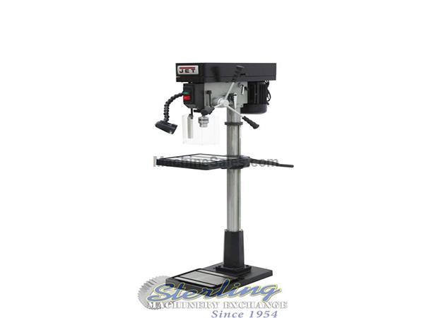 17&quot; Brand New Jet Industrial Floor Model Drill Press , Mdl. IDP-17, MFG Number JT9-354300, CSA Group Certified, Spindle Supported by High Quality Ball