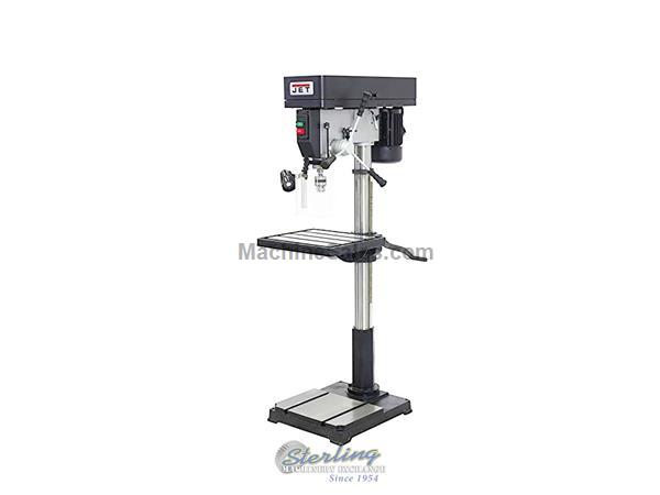 22&quot; Brand New Jet Industrial Floor Model Drill Press , Mdl. IDP-22, MFG Number JT9-354301, CSA Group Certified, Spindle Supported by High Quality Ball