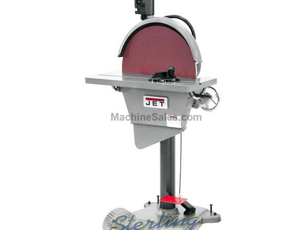 20&quot; Brand New Jet Disc Grinder , Mdl. J-4421-2, MFG Number JT9-577010, Precision Table Raiser, Extra Large Tilting Table Lowers Completely Below Disc