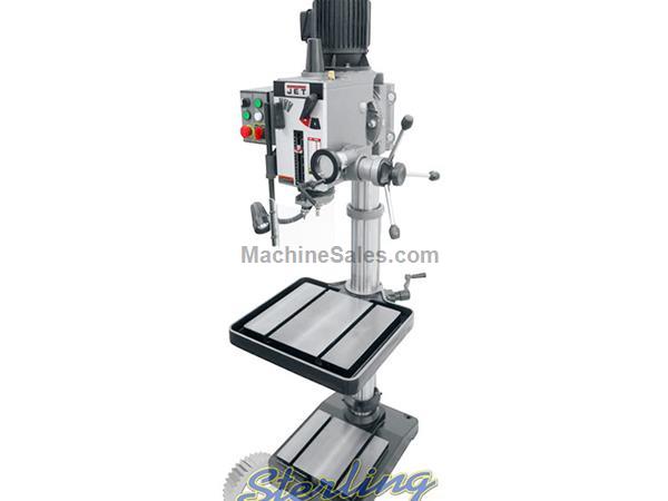 20&quot; Brand New Jet Gear Head Tapping Drill Press, Mdl. GHD-20T, MFG Number JT9-354022, Heavy Duty Design, Integrated Tapping & Reversing Controls, Larg