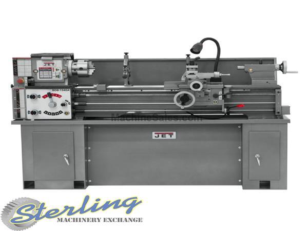 13&quot; x 40&quot; Brand New Jet Belt Drive Bench Lathe , Mdl. BDB-1340A, MFG Number JT9-321102AK, Enclosed Gearbox Design, Fast, Easy Speed Changes, Low Volta