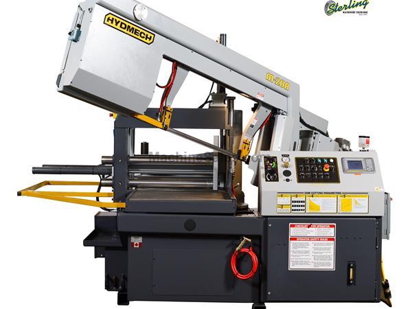 18&quot; x 18&quot; Brand New Hydmech Automatic Dual Post Horizontal Band Saw with 10' Bar Feed, Mdl. H-18A-120, Factory install and machine training, Full Capa