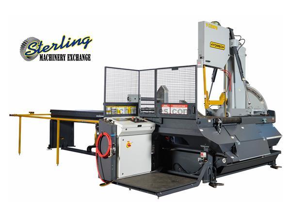 25&quot; x 30&quot; Brand New Hydmech Automatic Vertical Mitering Tilt Frame Band Saw, Mdl. V-25APC, Shuttle Features Automatic Multi-Indexing up to 60&quot; in Sing