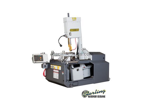18&quot; x 31&quot; Brand New Hydmech Vertical Mitering Swivel Head Band Saw, Mdl. V-18, 2 Full Stroking Hydraulic Vises, Select Left or Right Side Control Pane