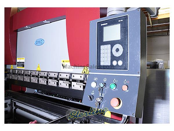 70 Ton x 6' Brand New GMC Hydraulic CNC Press Brake, Mdl. HPB-7006CNC, ISA control, Front Material Supports, Quick release segmented punch holder, Ful