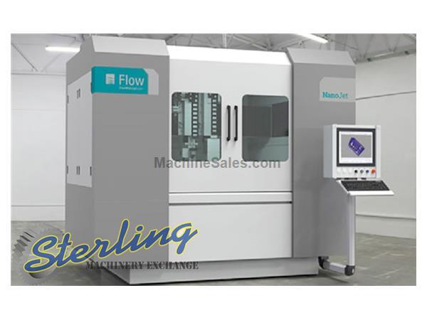 Brand New Flow Enclosed CNC Waterjet Cutting System, Mdl. NanoJet, Highly Precise WaterJet Solution, Fully Enclosed System, Minimal Floor Space Requir