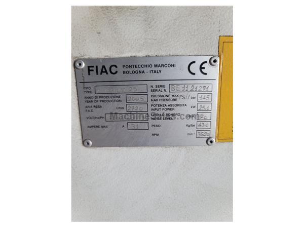 25 H.P. Used Fiac Air Block Air Compressor (Compact), Mdl. AIRBLOCK 25, Sound Enclosure, Year(2005) #A7028