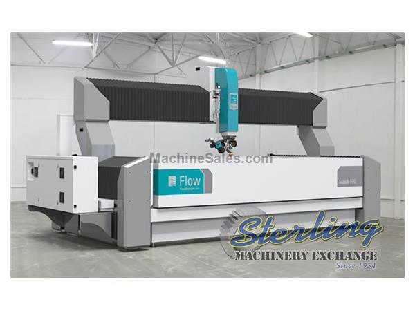 Brand New Flow CNC Waterjet Cutting System, Mdl. Mach 500 3020, #SMFLOWMACH5003020