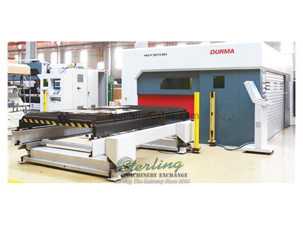 10KW New Durma CNC FIBER LASER , Mdl. HD-F 3015 IV, #SMHDF3015IV