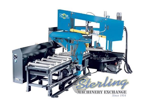 17&quot; x 24&quot; Brand New DoALL Dual Column, Dual Miter StructurALL Automatic Bandsaw, Mdl. DCDS-600NC, Siemens Control with Touch Screen Display, Automatic