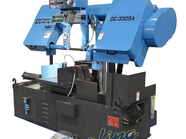 13&quot; x 15&quot; Brand New DoALL Continental Series Semi-Automatic High Production Horizontal Bandsaw, Mdl. DC-330SA, NC Control: Ease of Operation, Multiple