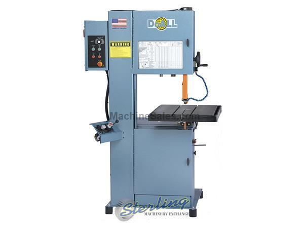 20&quot; Brand New DoALL Metal Cutting Vertical Contour Bandsaw, Mdl. 2012-VH, Set of Saw Guide Blocks with Carbide Back-Up for Bands 1/8&quot; to 1&quot;, One Set o