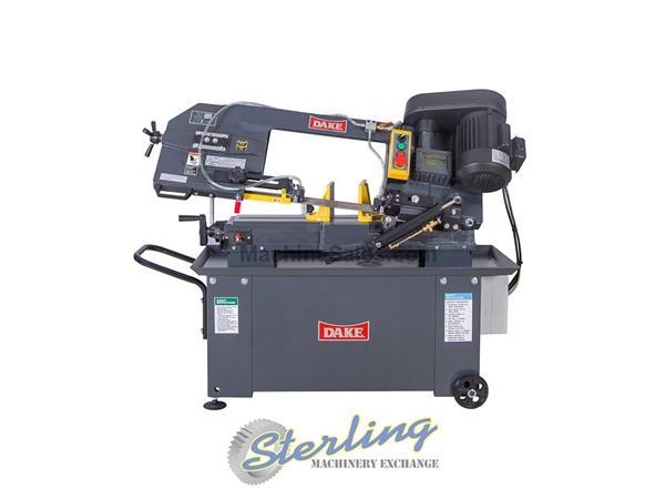 9&quot; x 12&quot; Brand New Dake Horizontal Bandsaw (Wet/Dry Cutting), Mdl. SE912, Vibration Free Cast/Machined Table Bed, Heavy Steel Base, Horizontally Mount