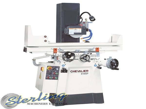 8&quot; x 18&quot; Brand New Chevalier Super Precision Surface & Form Grinder, Mdl. FSG-818SP, Vertical Handwheel at Waist Level, Table Traverses on Linear Ball