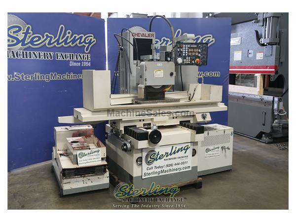 12&quot; x 24&quot; Used Chevalier Precision Surface Grinder , Mdl. FSG-1224ADII, Made In Taiwan, Coolant Tank, Wheel Dresser, Electro Magnetic Chuck and Contro