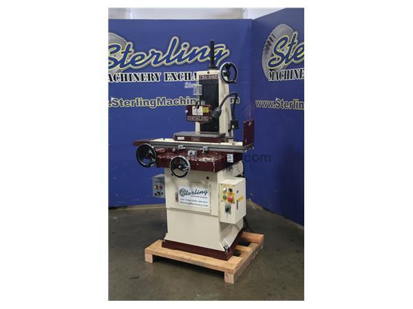 6&quot; x 18&quot; Used Chevalier Manual Precision Surface Grinder with Permanent Magnetic Chuck , Mdl. FSG-618M, 6&quot; X 12&quot; Magnetic Chuck, Work Lamp, #A7444