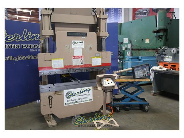 60 Ton x 6' Used Cincinnati CNC Hydraulic Press Brake (Machine Needs New Control) ** &quot;As-Is&quot;, Parts Machine **, Mdl. 60CBBIIx4, Electric Foot Pedal, C