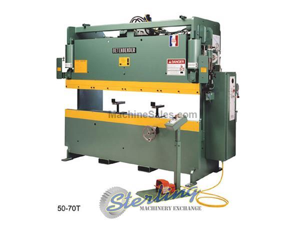 50 Ton x 4' Brand New Betenbender Hydraulic Press Brake, Mdl. 50T - 4', All Steel Construction, American Made Hoses, Fittings, Valves, And Motors, All