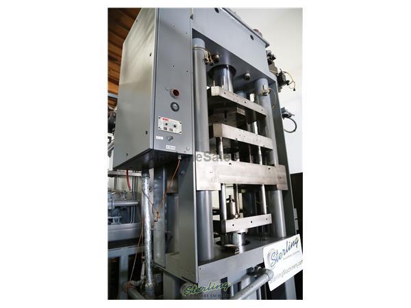 250 Ton Used Best Press Hydraulic Powder Compacting Press (Up And Down Acting), Mdl. JC-148, Note: 2,853 Hours on Meter, Drawings & Schematics Include