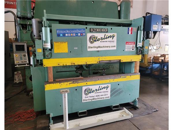 50 Ton x 8' Used Betenbender Hydraulic Press Brake (American Made), Mdl. 8-50, ( 2 ) Electric Foot Pedals, Automatic Backgauge, (Year 2004) #A6976