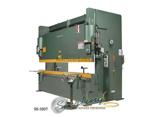 95 Ton x 10' Brand New Betenbender Hydraulic Press Brake, Mdl. 95T - 10', All Steel Construction, American Made Hoses, Fittings, Valves, And Motors, 3