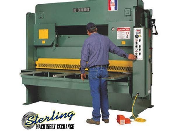 1/2&quot; x 2' Brand New Betenbender Hydraulic High Profile Power Squaring Shears , Mdl. 2' - 500HP, Made In The USA!, #SM2500HP Call for information/speci