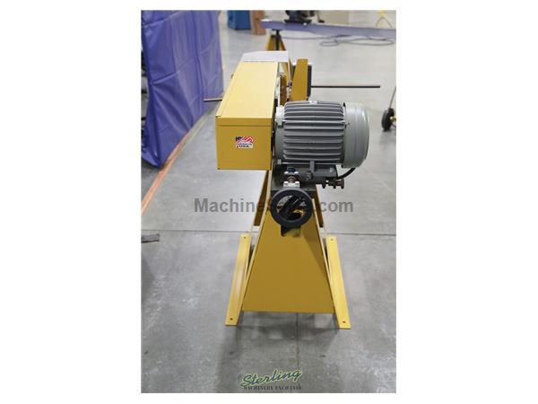 3&quot; Brand New Baileigh Abrasive Belt Notcher, Mdl. TN-600, 6&quot; Abrasive Type Notcher, Utilizes 4&quot; or 6&quot; Belts, Lever Feed with Adjustable Stop, 1-1/4&quot; P