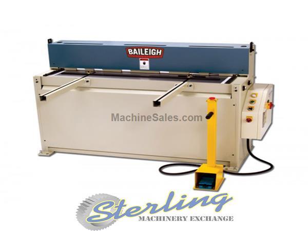 14 Ga. x 52&quot; Brand New Baileigh Hydraulic Powered Shear, Mdl. SH-5214, MFG Number BA9-1007148, High Carbon, High Chromium Blades with Hold Downs, Back